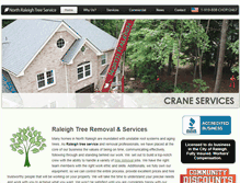 Tablet Screenshot of northraleightree.com